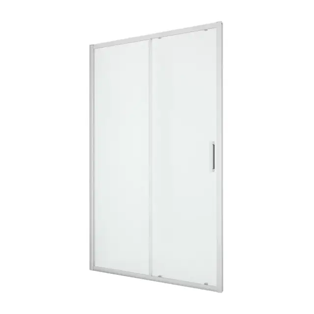 Дверь в нишу NEW TRENDY NEW CORRINA 120x195 D-0090A (хром)