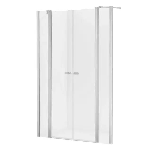 Дверь в нишу NEW TRENDY NEW SOLEO 150x195 D-0266A (хром)