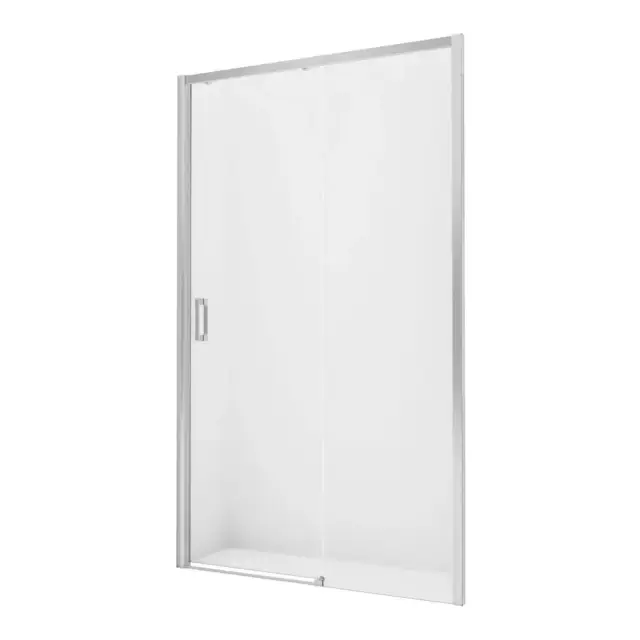 Дверь в нишу NEW TRENDY PRIME 160x200 R D-0311A (хром)