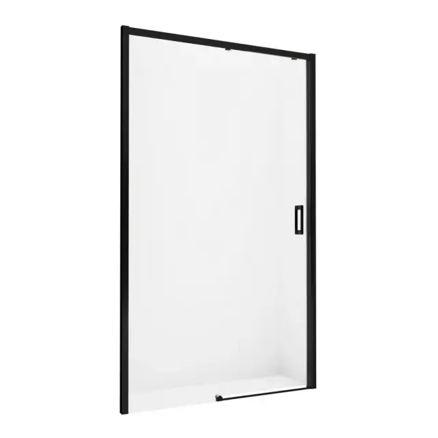 Дверь в нишу NEW TRENDY PRIME BLACK 160х200 L D-0328A (черный)