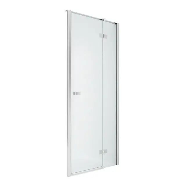 Дверь в нишу NEW TRENDY REFLEXA R 130x200 EXK-5068 (хром)