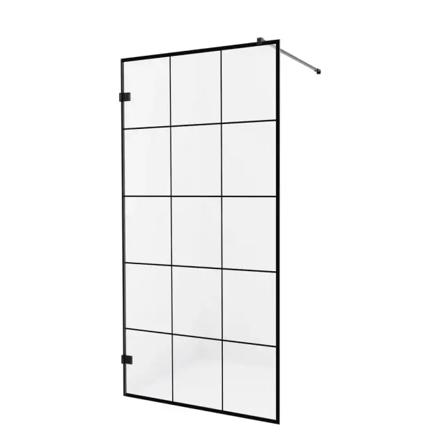 Душевое ограждение NEW TRENDY AVEXA BLACK 120x200 EXK-2025 (черный)
