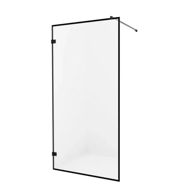 Душевое ограждение NEW TRENDY AVEXA BLACK 60x200 EXK-2037 (черный)
