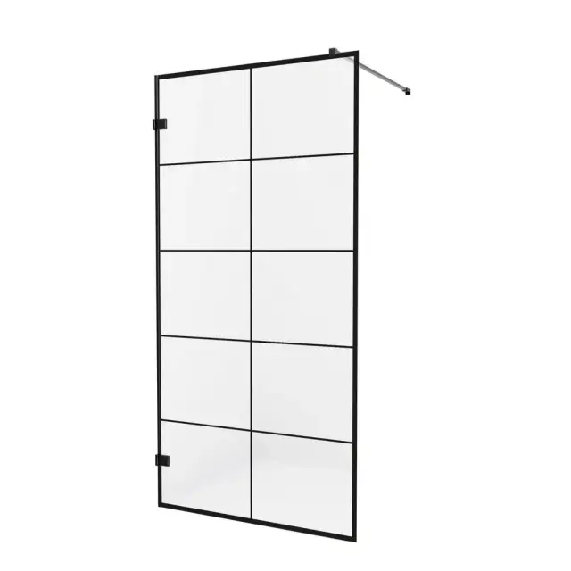 Душевое ограждение NEW TRENDY AVEXA BLACK 70x200 EXK-2020 (черный)