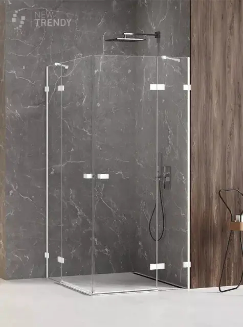 Душевое ограждение NEW TRENDY AVEXA WHITE 100x100x200 EXK-2833 (белый)