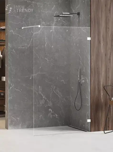 Душевое ограждение NEW TRENDY AVEXA WHITE 100x200 EXK-2931 (белый)