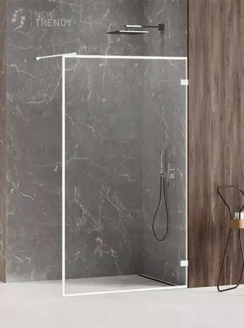 Душевое ограждение NEW TRENDY AVEXA WHITE 100x200 EXK-2995 (белый)