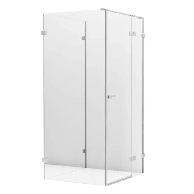 Душевое ограждение NEW TRENDY EVENTA R 90x90x200 EXK-4604 (хром)