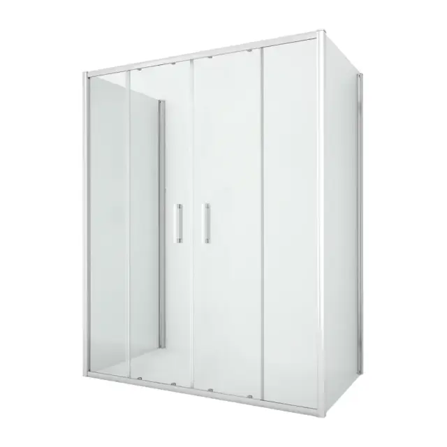 Душевое ограждение NEW TRENDY NEW CORRINA 160x90x195 K-0487 (хром)