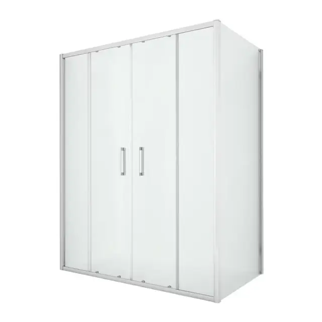 Душевое ограждение NEW TRENDY NEW CORRINA 170x80x195 D-0186A/D-0078B (хром)