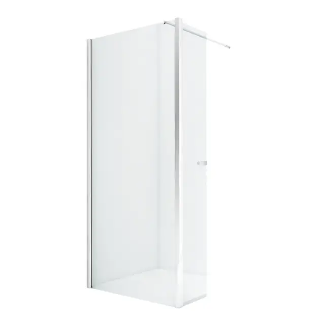 Душевое ограждение NEW TRENDY NEW SOLEO 90x195 K-0344 (хром)