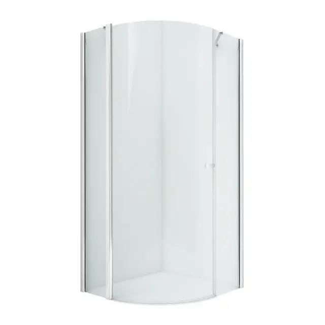 Душевое ограждение NEW TRENDY NEW SOLEO 90x90x195 K-0416 (хром)