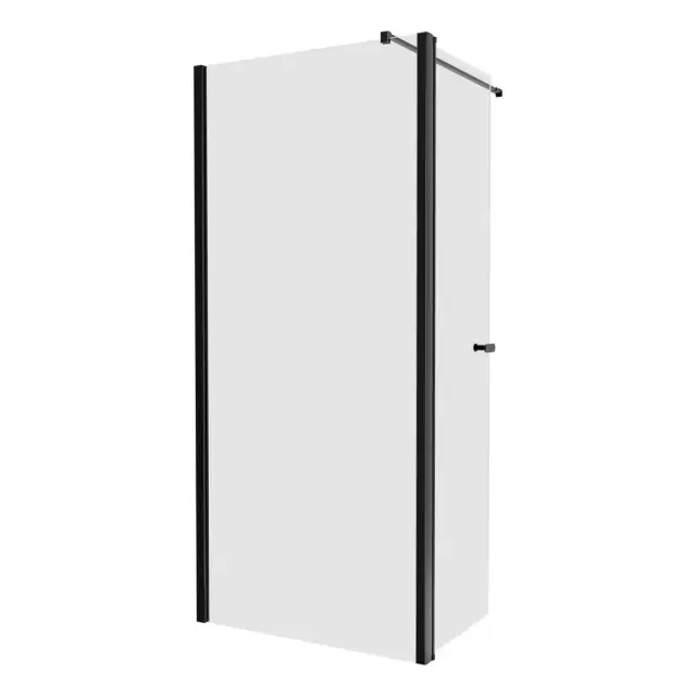 Душевое ограждение NEW TRENDY NEW SOLEO BLACK 90x195 K-0782 (черный)