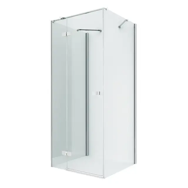 Душевое ограждение NEW TRENDY REFLEXA L 80x120x200 EXK-5197 (хром)