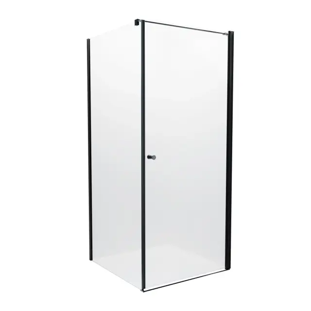 Душевое ограждение NEW TRENDY SUPERIA BLACK 90x90x195 K-0591