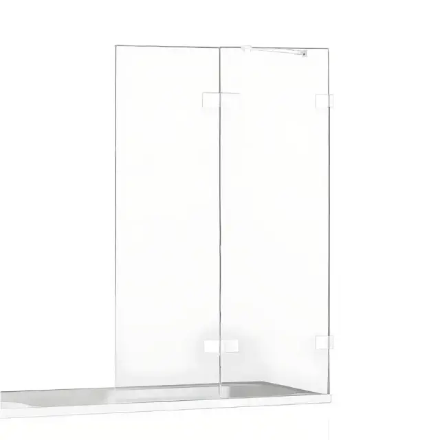 Шторка для ванны NEW TRENDY AVEXA WHITE 120x150 EXK-2977 R (белый)