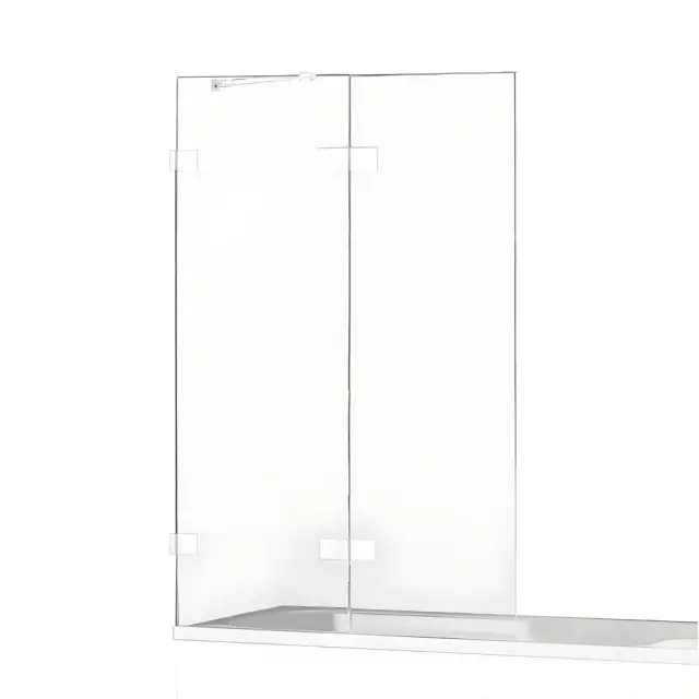 Шторка для ванны NEW TRENDY AVEXA WHITE 140x150 EXK-2980 L (белый)