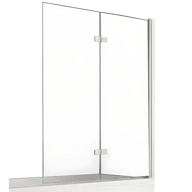 Шторка для ванны NEW TRENDY NEW SOLEO 100x140 P-0029 R (хром)