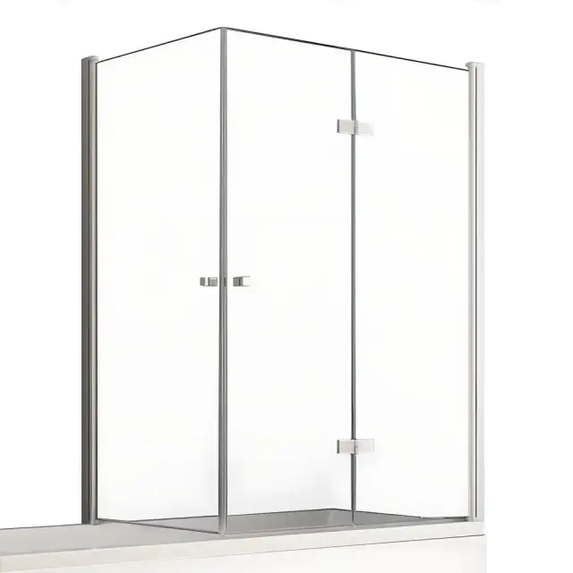 Шторка для ванны NEW TRENDY NEW SOLEO 120x70x140 P-0031/P-0024 R (хром)
