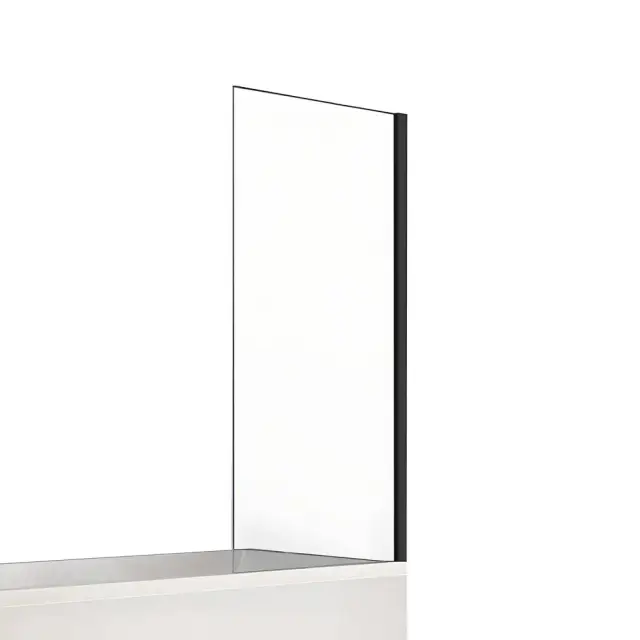 Шторка для ванны NEW TRENDY NEW SOLEO BLACK 70x140 P-0039 (черный)