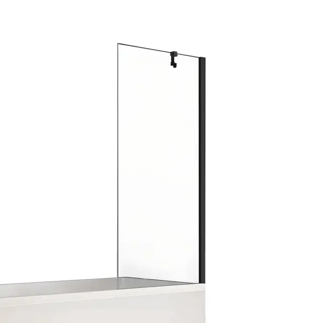 Шторка для ванны NEW TRENDY NEW SOLEO BLACK 90x140 P-0051 (черный)