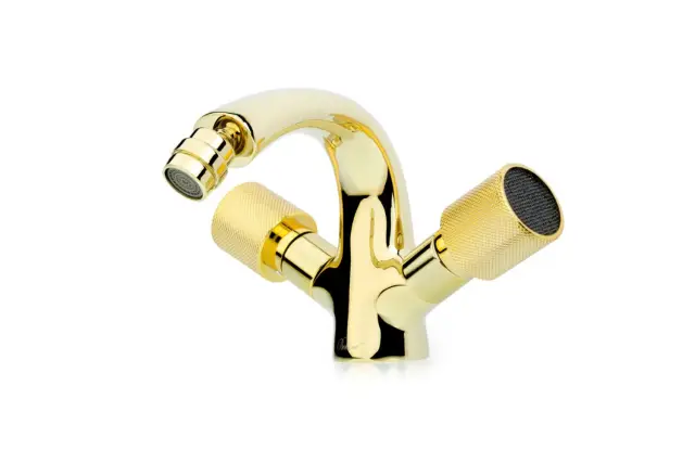 Boheme Royal Cristal Смеситель для биде, без донного клапана, цвет: gold 296-Royal/CRST black