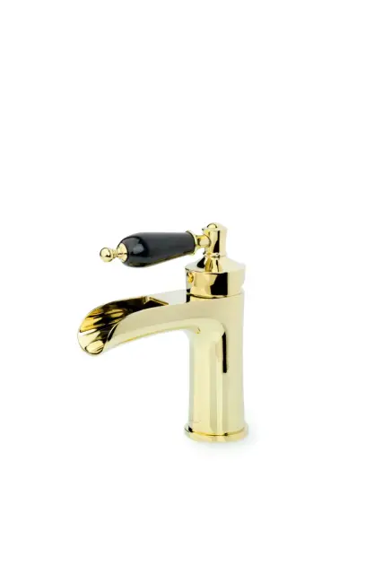 Boheme Vogue Смеситель для раковины длина излива 11 см, цвет: gold 211-BLC