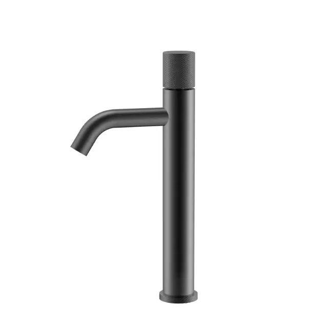 Boheme Stick Spirale Смеситель для раковины высокий, без д/к, высота излива 20,6см, цвет: gun metall 122-GM.4