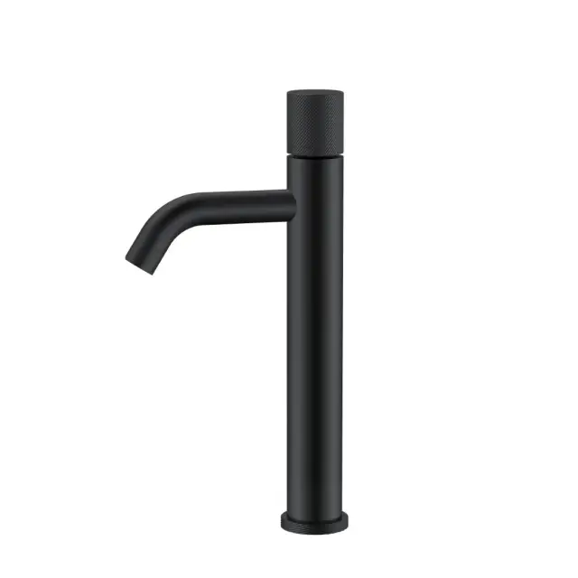 Boheme Stick Spirale Смеситель для раковины высокий, без д/к, высота излива 20,6 см, цвет: black 122-BB.4