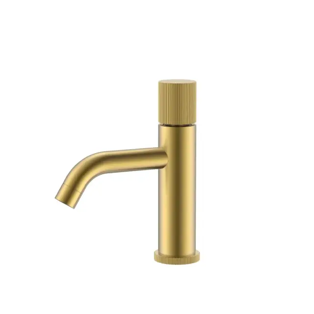 Boheme Stick Linea Смеситель для раковины на 1 отв., без дк, длина излива 13,5 см, цвет: matt gold 121-MG.3