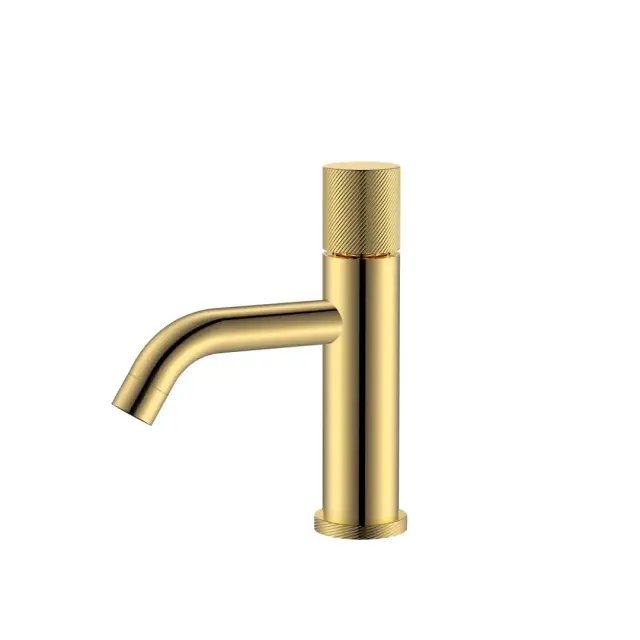 Boheme Stick Spirale Смеситель для раковины на 1 отв., без дк, длина излива 13,5 см, цвет: gold 121-GG.4