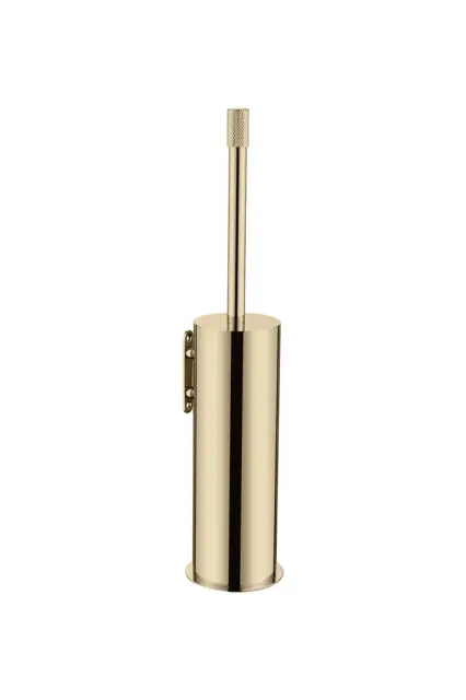 Boheme Uno Ершик для унитаза подвесной с латунной колбой, цвет: gold 10984-G