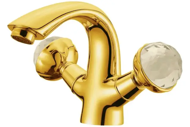 Boheme Imperiale Presente Смеситель для раковины без дк, длина излива 11,6 см, цвет: gold 331