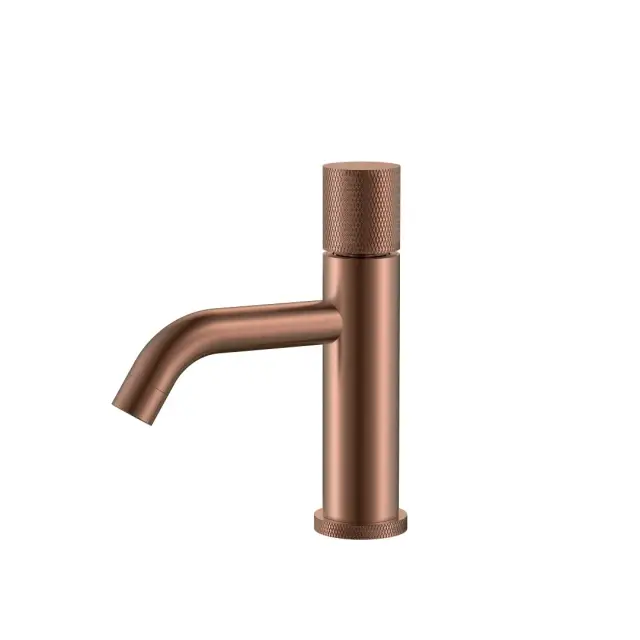 Boheme Stick Touch Смеситель для раковины, без донного клапана, излив 13,5 см, цвет: copper brushed 121-CB.2
