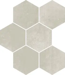 Экспо Уайт Мозаика Гексагон 25x29