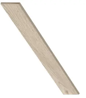 Натура Уайт Плинтус 7.2x60