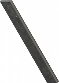 Room Stone Black Battiscopa Cer 7.2x60
