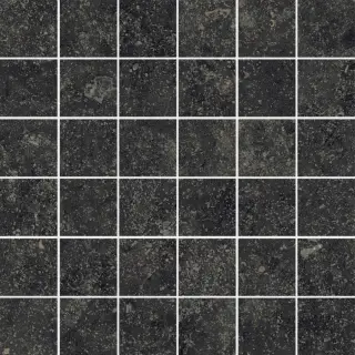 Room Stone Black Mosaico Cer 30x30