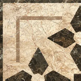 102 Waterjet Border 24x24 (Aroma)