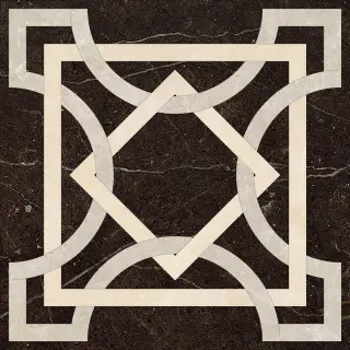 33 Classic Magic Tile 60x60 (Brandenburg Black)