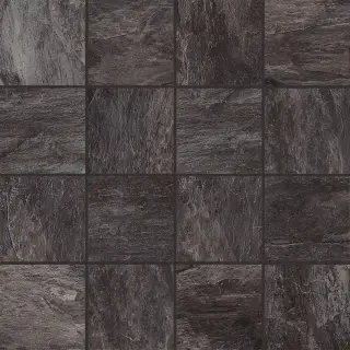 Ardoise Noir 7.5x7.5 6mm 30x30 Mosaico