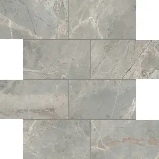 Etoile Gris Glo 6mm Mur 7.5x15 30x30
