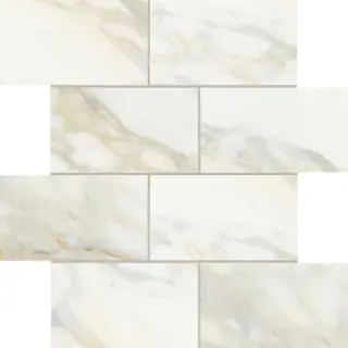 Etoile Creme Glo 6mm Mur 7.5x15 30x30