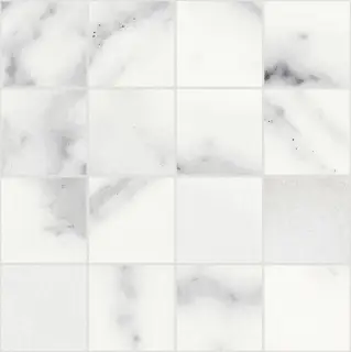 Origines Rex Blanc Matte 6mm Mosaico 7.5x7.5 30x30