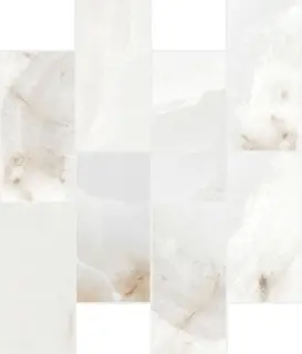 Reves De Rex Perle Glossy 6mm Muretto 7.5x15 30x30