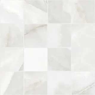 Reves De Rex Perle Glossy 6mm Mosaico 7.5x7.5 30x30