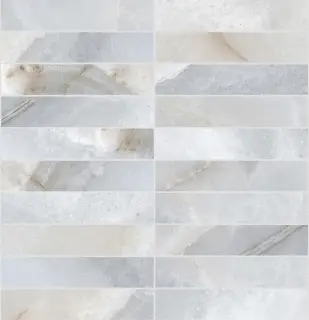 Reves De Rex Blue Matte Mosaico 3x15 30x30