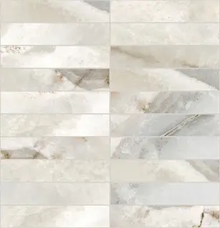 Reves De Rex Noisette Matte Mosaico 3x15 30x30