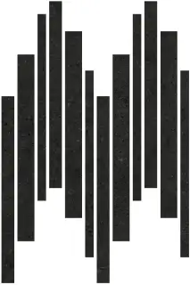 Beren Black Mureto Mosaic B.Hammed 30x45