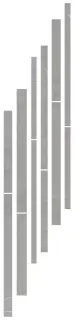 Allure Mureto 3d Mosaic Grey Anti-Slip 15x90